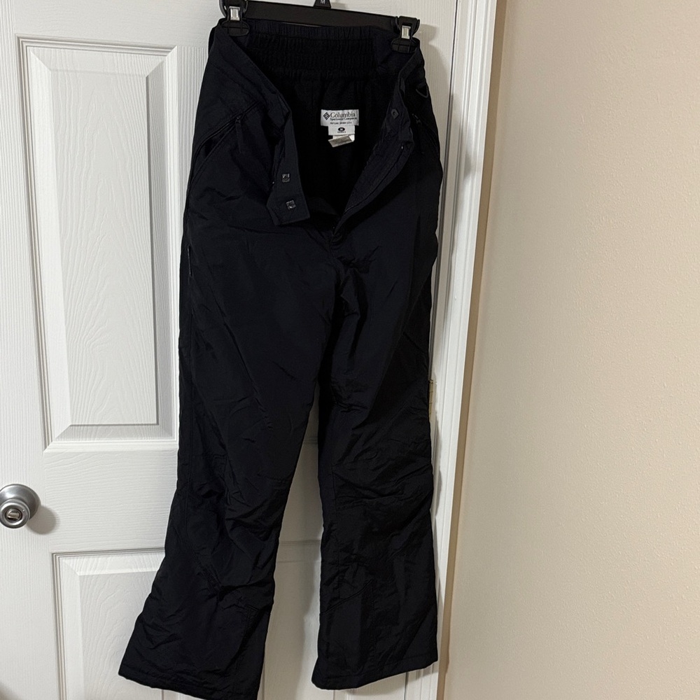 Columbia Black Insulated Snow Pants